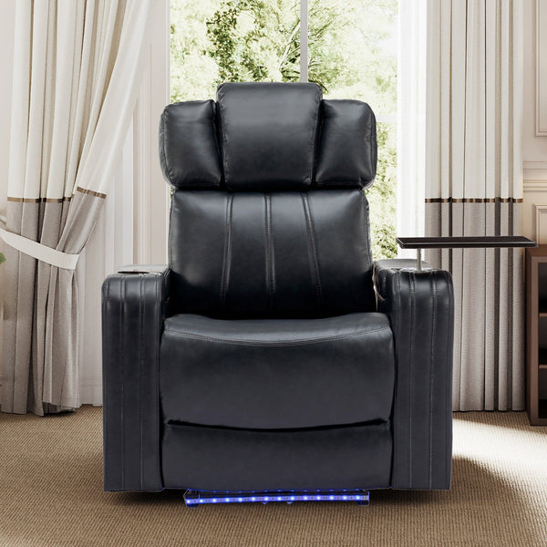 Black Ultimate Comfort Power Recliner Chair2On-Trend