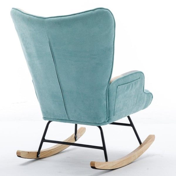 Rocking Chair | Color Aqua Blue4coolmore