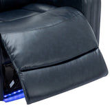 mattress xperts Ultimate Theater Chair Ultimate Theater Chair | Navy Blue with LED lights Mattress-Xperts-Florida