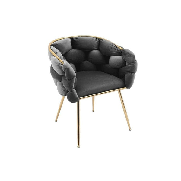Acme Upgrade Your Home with the Modern Black Gold Chair Chair Modern Style | Black & Gold  Mattress-Xperts-Florida
