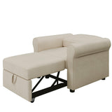 On-Trend Chaise, Chair, Sleeper- 3-1 Convertible Chaise Sleeper Chair Better than a Sleeper Sofa  Mattress-Xperts-Florida