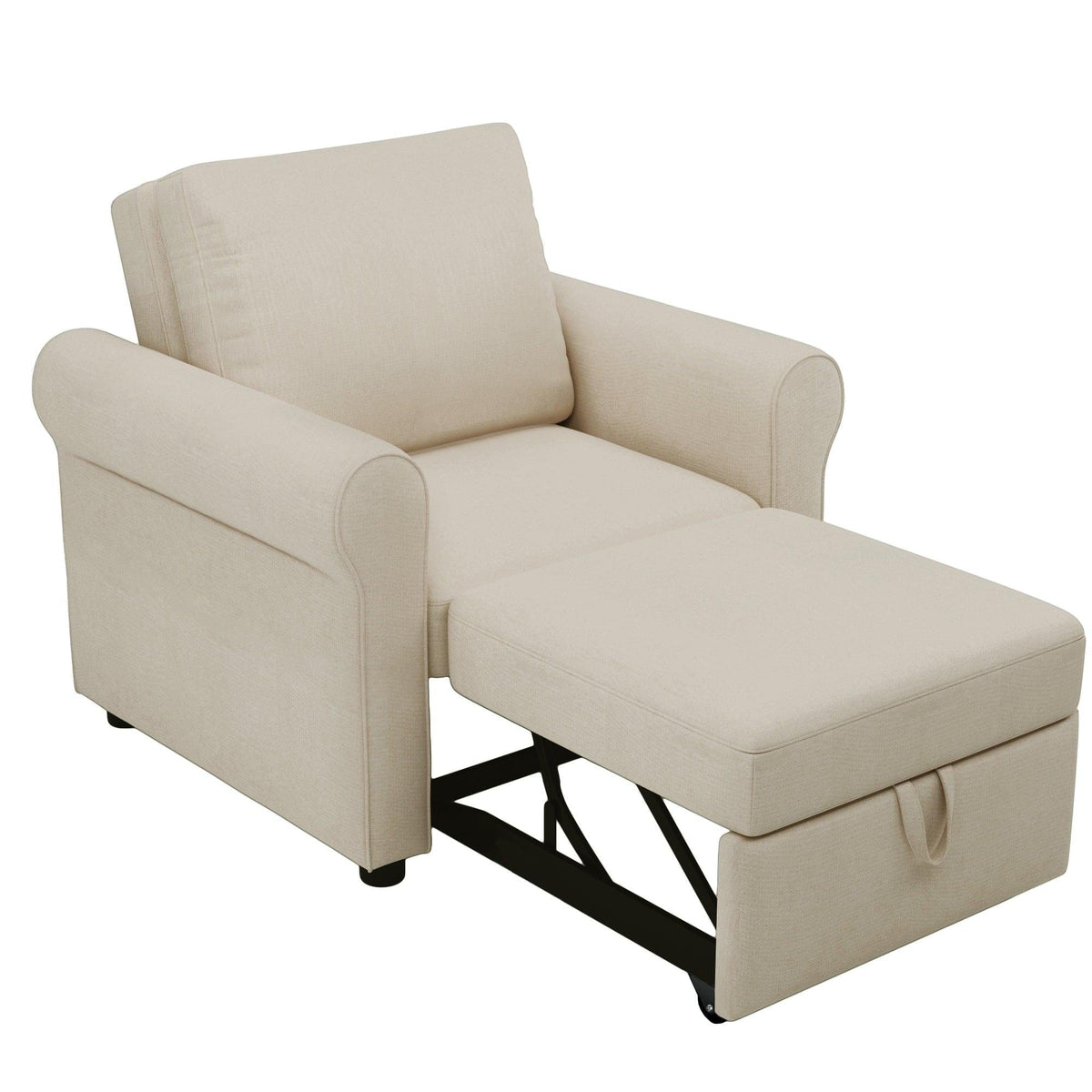 On-Trend Chaise, Chair, Sleeper- 3-1 Convertible Chaise Sleeper Chair Better than a Sleeper Sofa  Mattress-Xperts-Florida