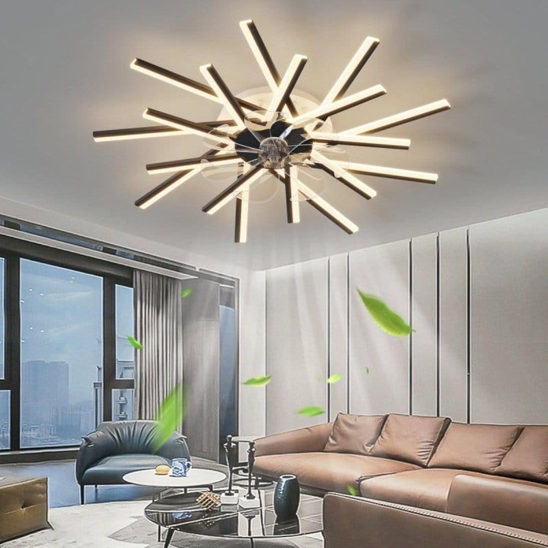 Ink and Ivy Unique Hidden Ceiling Fan &amp; Modern Lighting Ceiling Fan | Modern Hidden Design, Must See  Mattress-Xperts-Florida