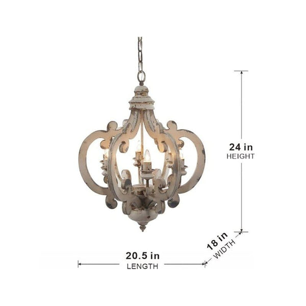 mattress xperts White French Country Wood Chandelier White French Country Wood Chandelier - Elegant Addition to Any Room  Max 255 Characters | Mattress Xperts  Mattress-Xperts-Florida