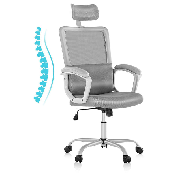 Comfortable Office Chair With Headrest5Techni