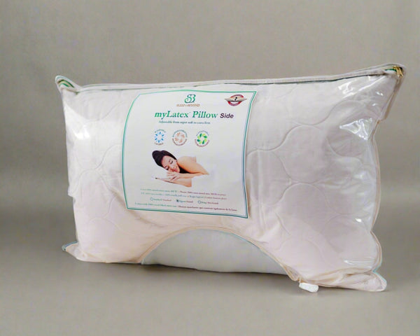 PlushBeds Contoured Side Sleeper Pillow C-Pap, Side Pillow | Best Side Sleeping Pillow  Mattress-Xperts-Florida