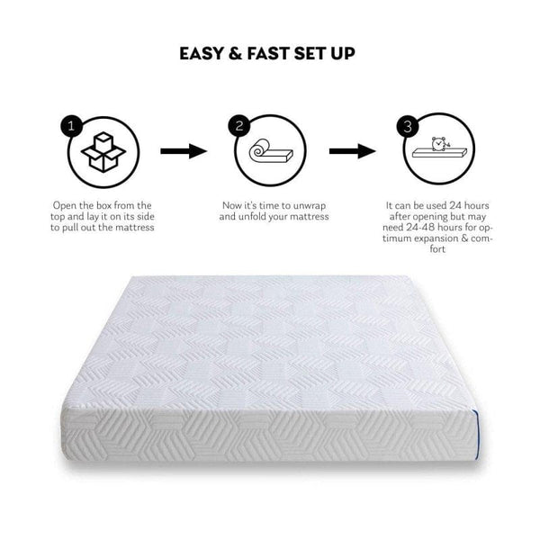 Mlilly Cool Gel Memory Foam Mattress| King Cool Gel Memory Foam Mattress| Fort Lauderdale  Mattress-Xperts-Florida