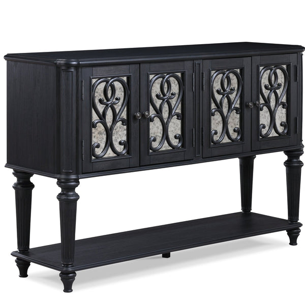 Kanepe Dark Brown Formal Dining Room Sideboard Mattress-Xperts-Florida