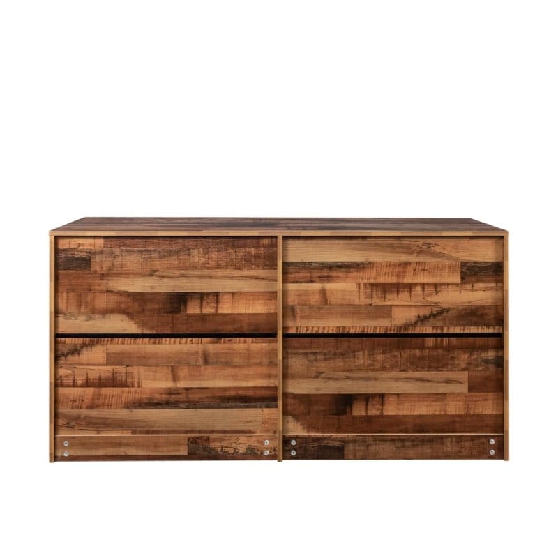 Acme Rustic Wood Dresser with 6 Drawers - Rustic Wood Dresser with 6 Drawers - Mattress-Xperts-Florida