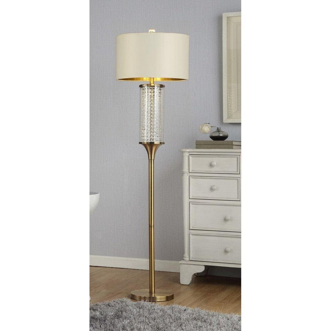 DTYStore Floor Lamp with Crystal Design Crystal Floor Lamp | Free Shipping Nationwide  Mattress-Xperts-Florida