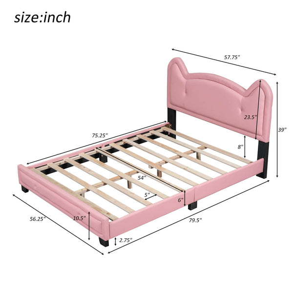 Full Size Pink Childs Bed4On-Trend