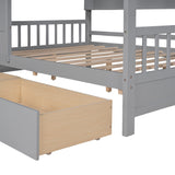 Acme Full Size House bed with Drawers Mattress-Xperts-Florida