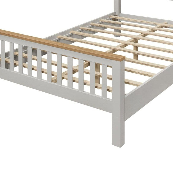 Queen Coastal Grey Bed | Queen Size4DTYStore