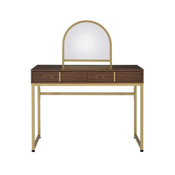 On-Trend Glamorous Vanity Desk with Mirror and Jewelry Tray Mattress-Xperts-Florida