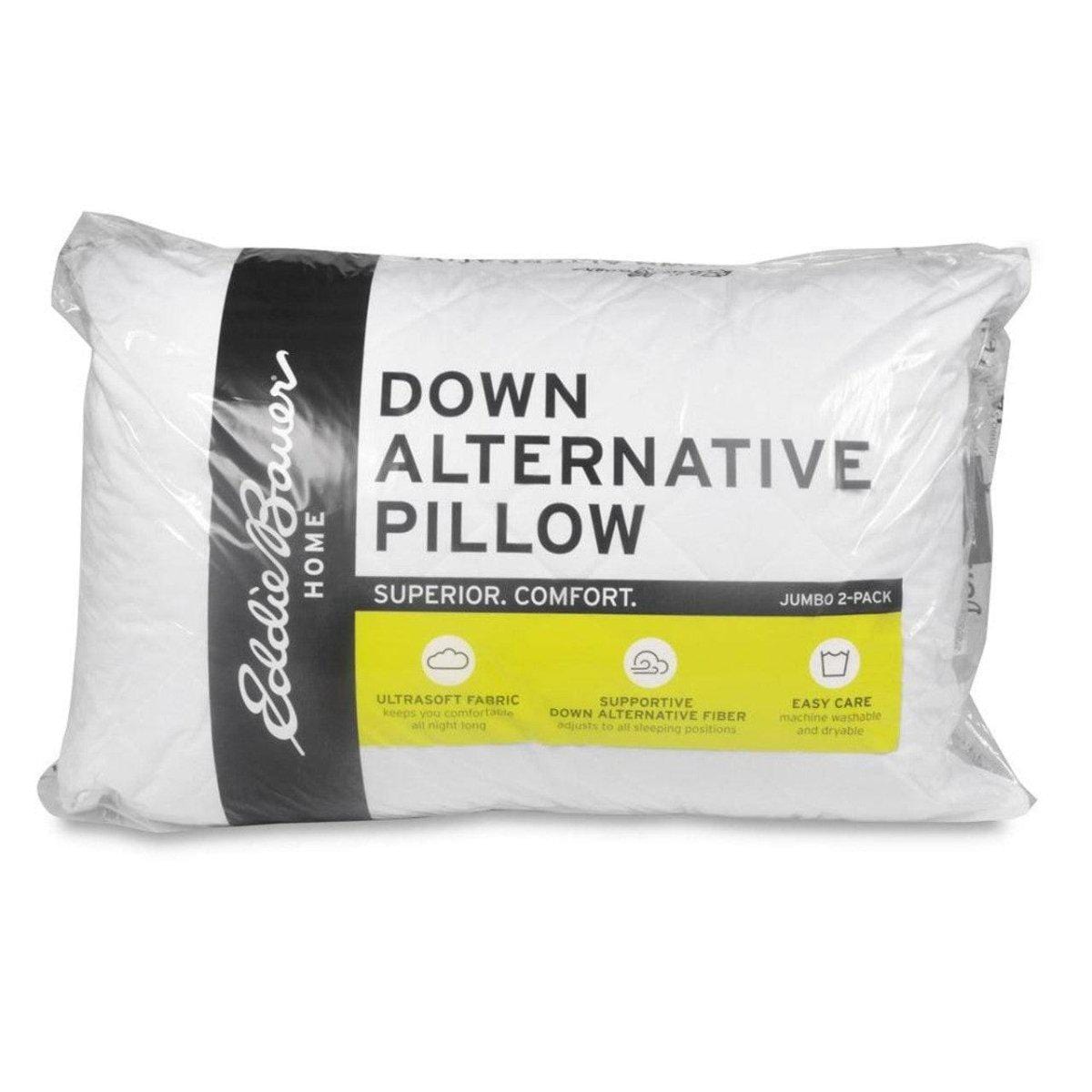 beddingbag.com Jumbo Quilted Micro-Liquiloft Pillows | Eddie Bauer Mattress-Xperts-Florida