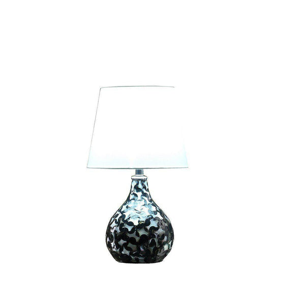 Black Modern Swirl Table Lamps3FurnisHome Gallery