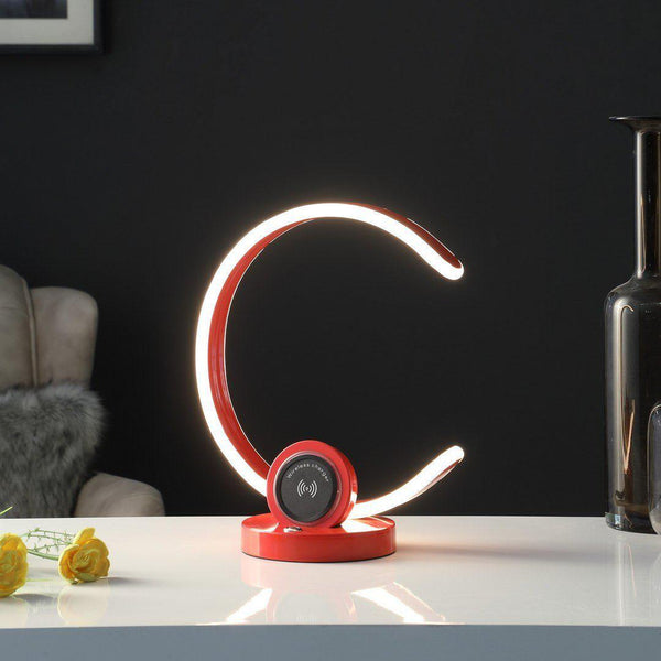 Modern C-Shaped LED Table Lamp4On-Trend