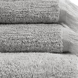 JLA Luxury Fringed Grey 6 Piece Towel Set Mattress-Xperts-Florida