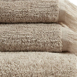 JLA Luxury Fringed Tan Cotton- 6 pc Towel Set Mattress-Xperts-Florida