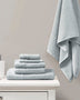 JLA Luxury Waffle Towel 6 Set-Grey Grey Luxury Waffle Bath Towel Set | Cashmere Feel  Mattress-Xperts-Florida