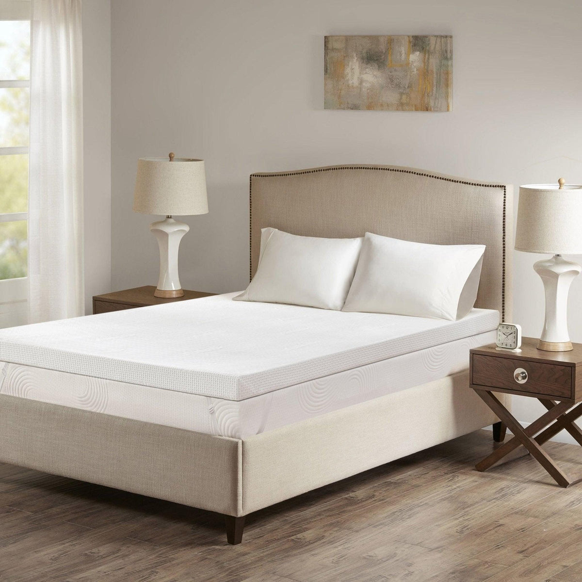 Mattress Xperts Florida Mattress Topper | 4" Gel infused Memory Foam Mattress-Xperts-Florida