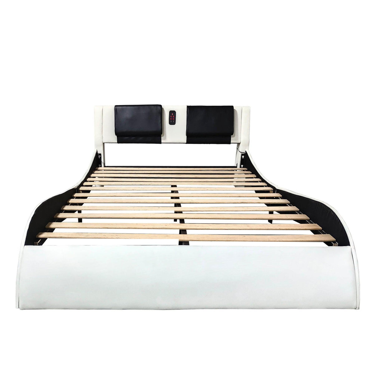 mattress xperts Miami Modern Queen Bed with LED, Speaking USB Miami Modern Queen Bed with LEDs, Speaker USB Mattress-Xperts-Florida