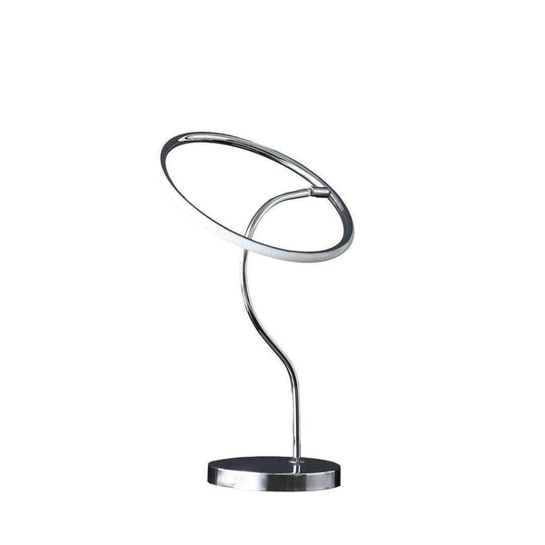 On-Trend Modern Circular Halo Ring Table Lamp - Mattress-Xperts-Florida