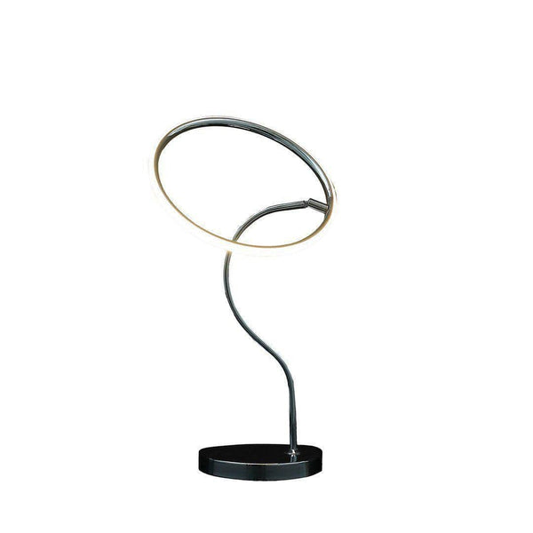 On-Trend Modern Circular Halo Ring Table Lamp - Mattress-Xperts-Florida