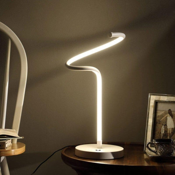 Spiral LED Table Lamp1DecoElegance