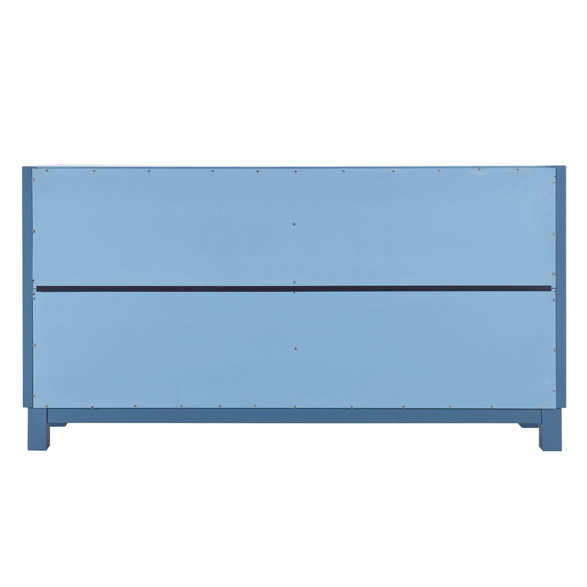 Trexm Navy Modern Dining Room 4 Door Buffet Sideboard Mattress-Xperts-Florida