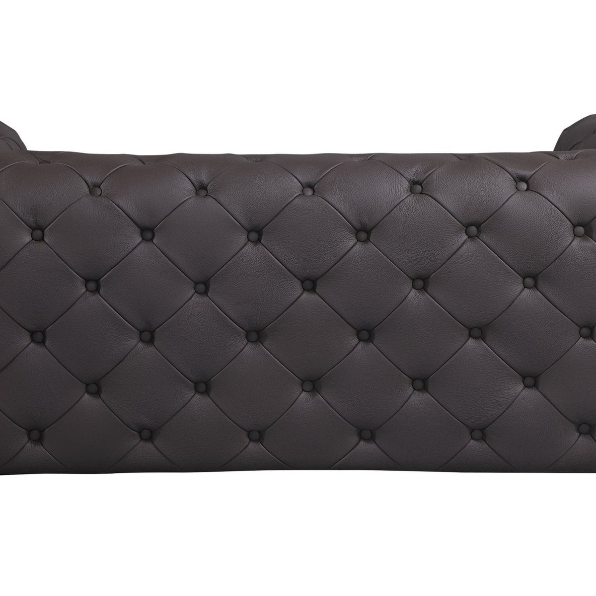 Global United Nico Italian Leather Tufted Loveseat Mattress-Xperts-Florida