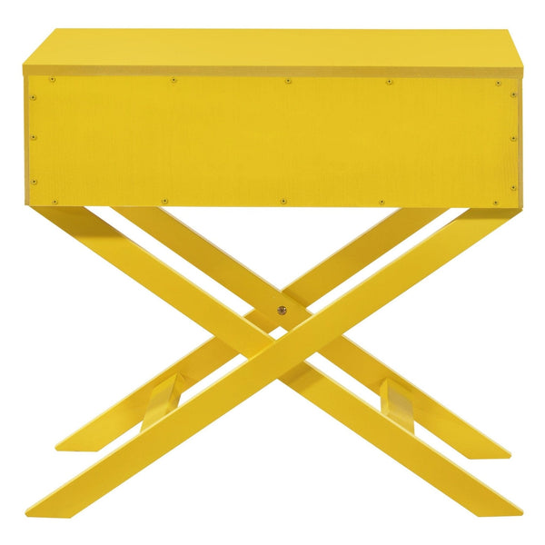 Modern Yellow Side Table | Modern Accent2Glory Furniture