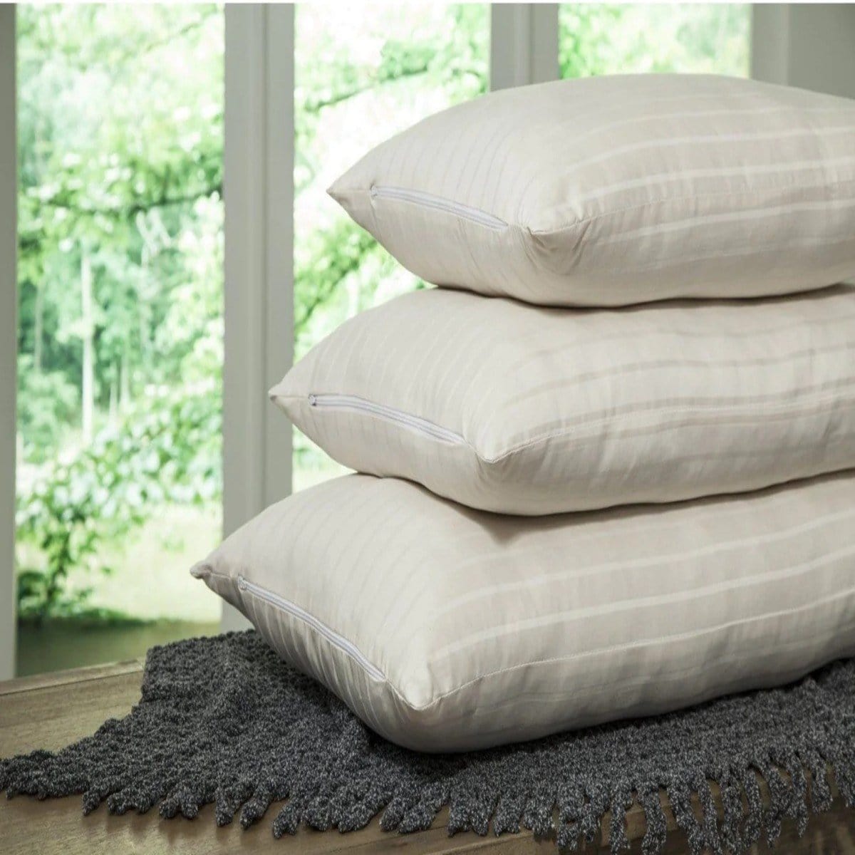 PlushBeds Organic Wool Pillow Organic Natural Wool Pillows Mattress-Xperts-Florida