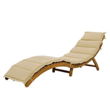 Outdoor Chaise Lounge Set with Foldable table8DTYStore