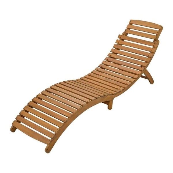 Outdoor Chaise Lounge Set with Foldable table13DTYStore