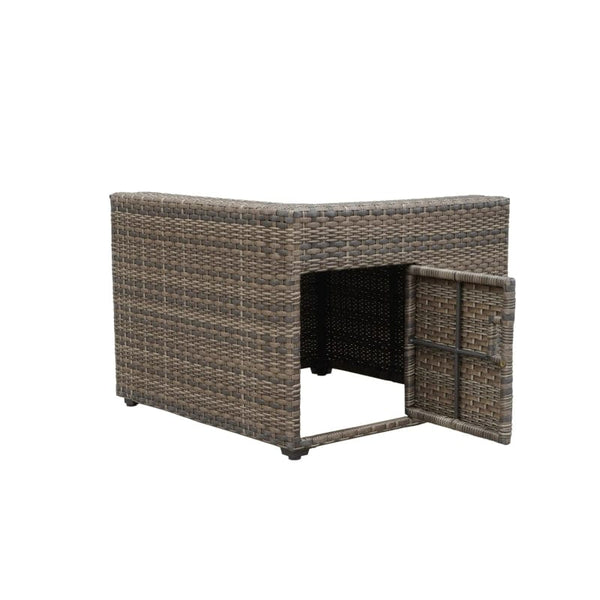 Outdoor Modern Grey Sectional Sofa14Steve Silver Furniture