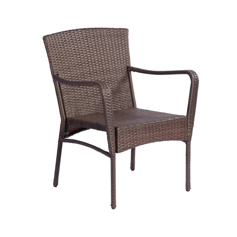 Outdoor Tan Bistro Set | 3 Pc Table & Chairs3Topmaxx