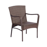 Outdoor Tan Bistro Set | 3 Pc Table & Chairs3Topmaxx