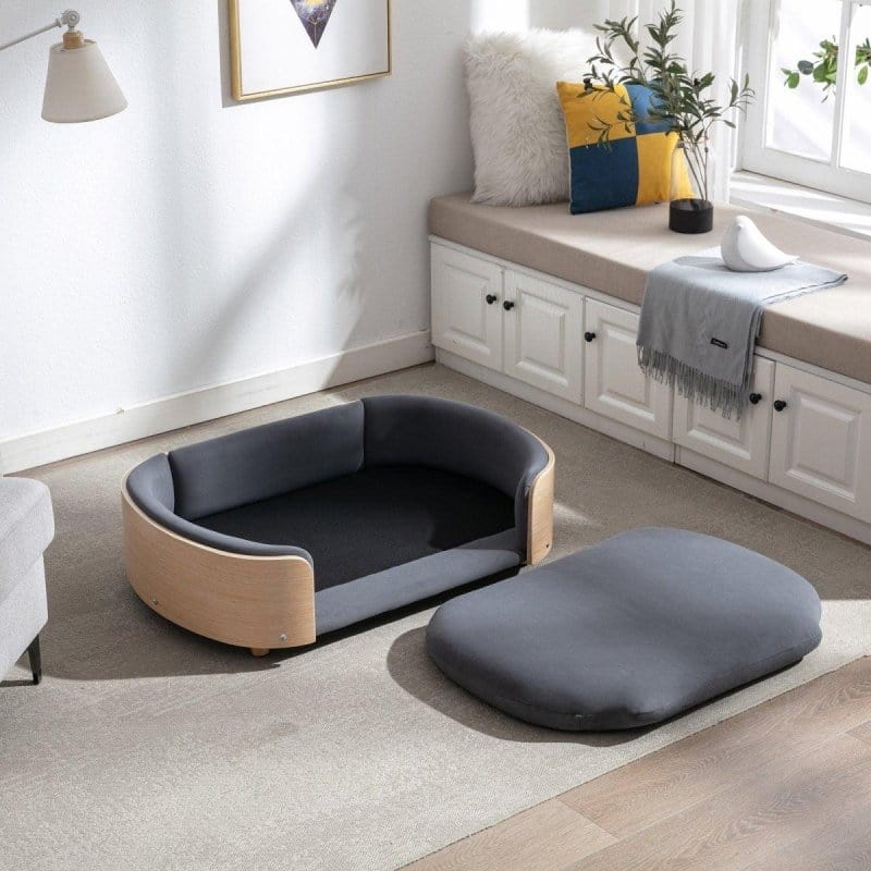Acme Scandinavian style Elevated Dog Bed Mattress-Xperts-Florida