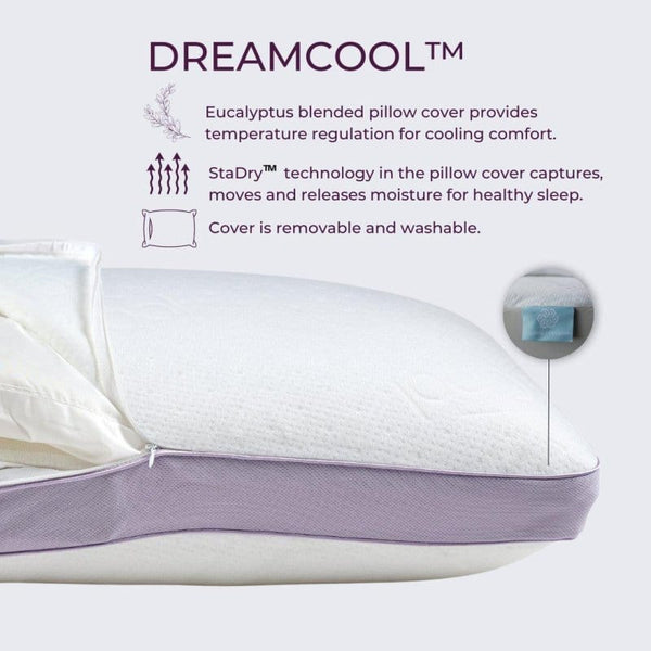 Solo Pillow (1 Insert) with Washable Cover4DreamFit®