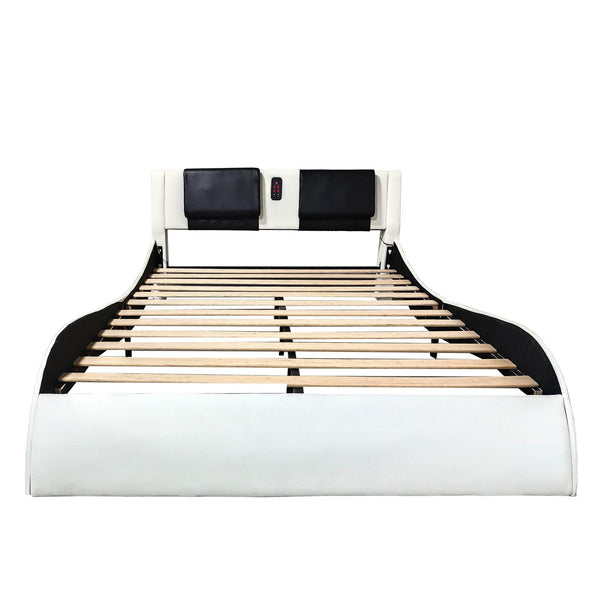 Moden Bed with Speaker, USB, Lighting & More4mattress xperts