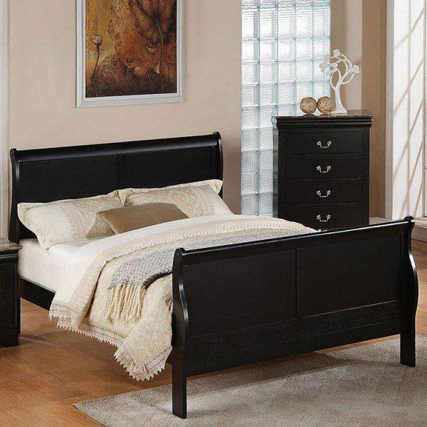 mattress xperts Queen Louis Philippe III Black Bed Mattress-Xperts-Florida