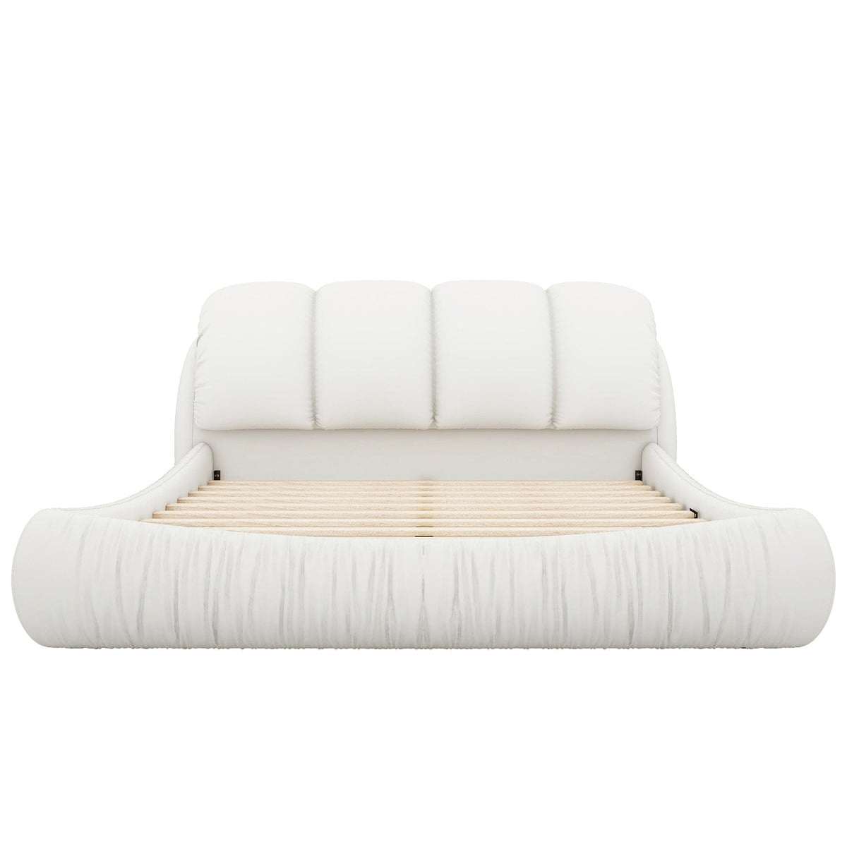 Acme Queen Luxury Modern White Upholstered Bed Mattress-Xperts-Florida