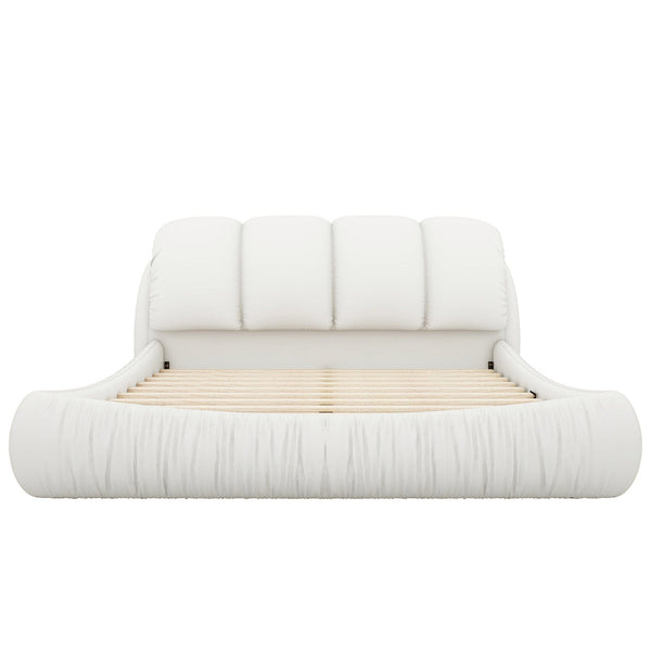 Acme Queen Luxury Modern White Upholstered Bed Mattress-Xperts-Florida