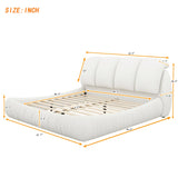 Acme Queen Luxury Modern White Upholstered Bed Mattress-Xperts-Florida