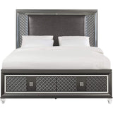 Acme Queen Size Modern Grey Bed Mattress-Xperts-Florida