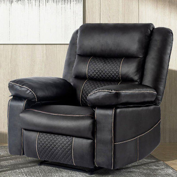 Breathable Baseball Stitch Massage Recliner Chair3Acme
