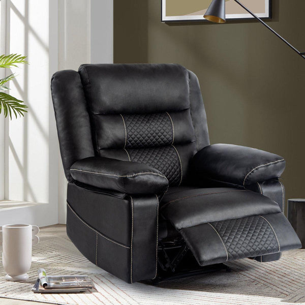 Breathable Baseball Stitch Massage Recliner Chair5Acme