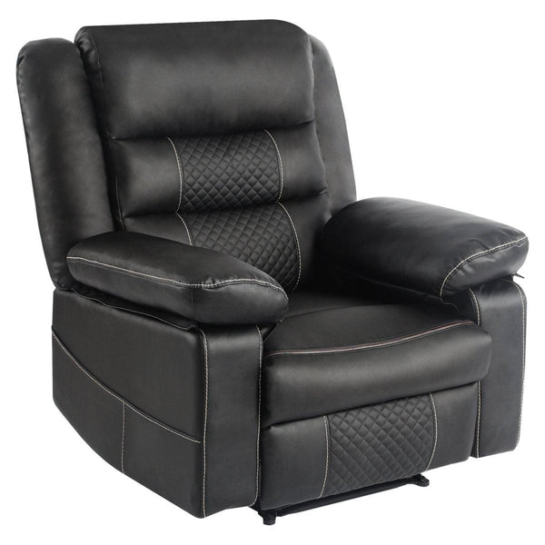 Breathable Baseball Stitch Massage Recliner Chair1Acme