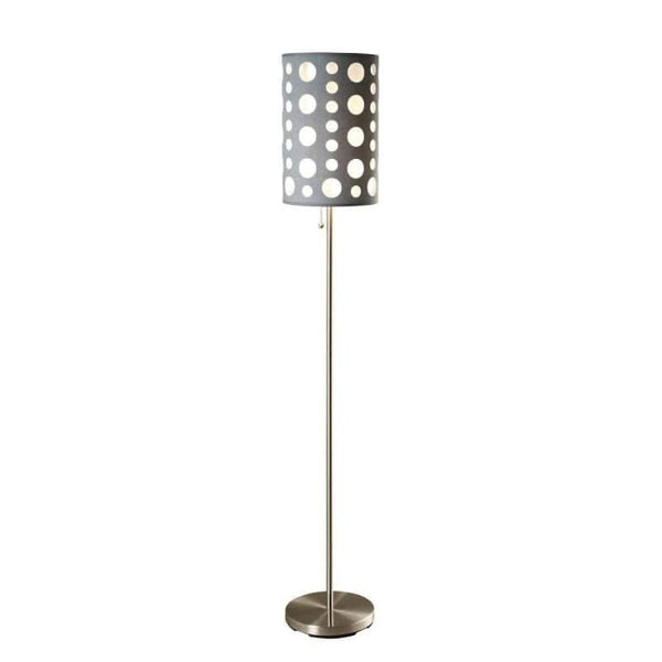 On-Trend Retro Floor Lamp - Silver Chrome Mattress-Xperts-Florida